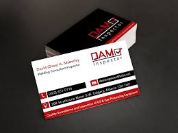 In this video, kelvin discusses everything you need to know about gas cards & how to use them to speed up the business credit building process. Business Card Design For A Calgary Oil Gas Inspection Company Digital Lion