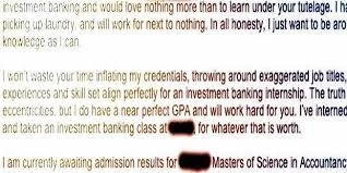 Be sure the file name includes your name. Student Sends Great Cover Letter For Internship At Bank And It S Now Going Viral On Wall Street