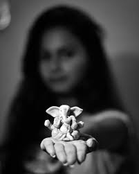 Creative Ganpati Images Hd Wallpaper Black And White Pin By Aditi Singh On Ganesha With Images Ganesh Chaturthi Images Shri Ganesh Jai Ganesh