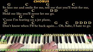 Leaving on a jet plane is a song written by john denver in 1967 and recorded by the mitchell trio that year. Leaving On A Jet Plane John Denver Piano Cover Lesson With Chords Lyrics Youtube