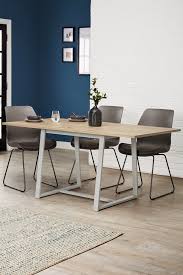 Next Barkley Square To Rectangle Dining Table Grey Dining Table Rectangle Dining Table Rectangle Kitchen Table