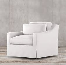 This neutral styled element looks good in any interior. ÙÙØ¯ÙØ© Ø§ÙÙØ² Ø§Ø³ØªÙØ¹Ø§Ø¨ White Slipcovered Armchair Abdullaheas Com