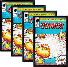 4PCS Comic Book Frame Fits Comics up to 6 34 x 10 14, Wall, Tabletop  Display 7445012361399 | eBay