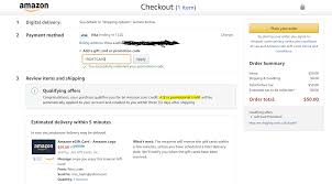 Each time you make a. Get A Free 15 Credit At Amazon When You Buy 50 In Amazon Gift Cards New Gift Card Customers Only Points With A Crew