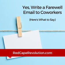 I hope you're keeping well. Yes Write A Farewell Email To Coworkers Here S What To Say