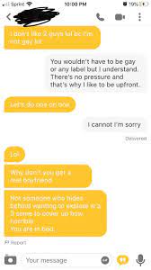 Was upfront about looking for a threesome and then the male ego struck  again! : rBumble