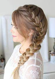 Hairstyles That Ll Look Gorgeous With Your Easter Hat Side Braid Hairstyles Prom Hairstyles For Long Hair Long Braided Hairstyles