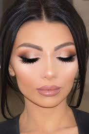 5 Amazing Makeup Looks For Brown Eyes You Need To See Society19 Prom Makeup For Brown Eyes Brunette Makeup Wedding Makeup Natural Brunette