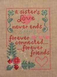Access needlework patterns to download and you can check your pattern wherever you go. Sisters By Chance Counted Cross Stitch Pattern Chart Easy Embroidery Cross Stitch Crafts Needlecrafts Yarn