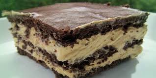 Weitere ideen zu rezepte, essen, vanillepudding kuchen. Kalorienarme Eclair Kuchen Mit Schoko Cookies Und Vanillepudding All Rezepte