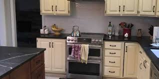 Remove the fasteners that hold the cabinet to the wall. Kitchen Wall Removal And Remodel In Montville Monk S