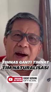 Fakta Tentang Rocky Gerung dan Sepak Bola: Hujatan Netizen dan Kritik  Terbaru