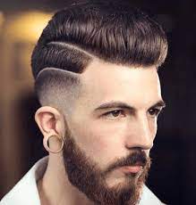 Classic pompadour full scissor cut men's haircut tutorial | how to cut square lines and graduation. Gaya Rambut Pompadour Panjang Dan Pendek Untuk Pria Terbaru 2019