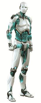 Androide Smart Security Robot By Puppetworks Studios For Eset The Light Blue Green Accents Are Intriguing Need To Try Des Android Robot Robots Concept Robot