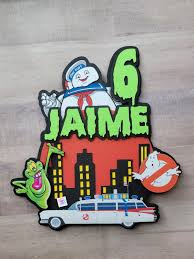 Ghostbuster Cake Topper, Ghostbusters Party, Ghostbusters Birthday Party,  Ghostbusters