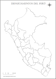 Mapas Del Peru Para Colorear
