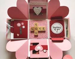 Love Box Esplosione X2f X2f Love Exploding Box X2f X2f Di Primpapershop Exploding Box Card Diy Exploding Box Exploding Gift Box