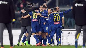 Verona is 9th on the table with 41 points. Retlsej Zhfjsm