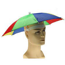 Novelty Uv Sun Protection Folding Sun Umbrella Hat Headwear Cap For Golf Fishing Camping Fishing Hat Waterproof Rand Fishing Umbrella Umbrella Rainbow Umbrella