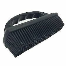 A carpet (or rug) rake designed for removing pet hair, looks not unlike a pet brush on a long handle. Pet Hair Removal Tool Dogs Cat Fur Car Caravan Upholstery Carpet Brush Ebay