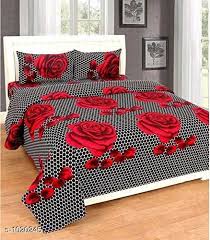 bedsheets cotton printed double bedshee bed sheets home and living bed