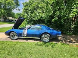 Image result for Blue Green 1973 Corvette