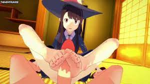 Hentai POV Feet Atsuko Kagari Aka Akko little Witch Academia - Pornhub.com