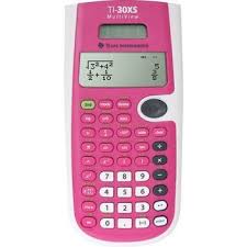 Texas Instruments Ti 30xs Multiview Scientific Calculator Pink Staples Scientific Calculators Math Notation Function Tables