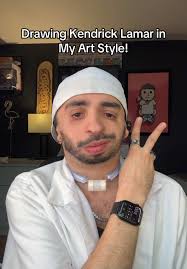 Kendrick Lamar Art Style Drawing Tutorial