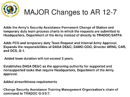 Ppt United States Army Security Assistance Training