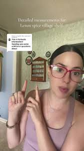 Replying to @Captain Mac Sparrow in depth measurements for spice village  rack for those interested 🫡 #lenox #lenoxspicevillage #spicevillage  #vintage #diy #diyproject #vintagedecor