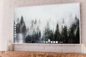 One skinny sleek cord is nearly invisible, so it really does look like a work of art. How To Make The Samsung Frame Tv Look Like Art Lauren Mcbride