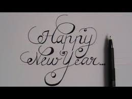Cursive Fancy Letters How To Write Cursive Fancy Happy New Year Fancy Letters Cursive Writing Cursive