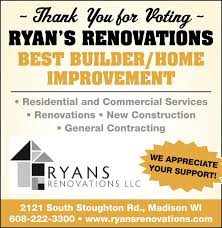 See more ideas about home improvement, junk removal, junk removal service. Thank You For Voting Ryan S Renovations Best Builder Home Improvement Ryan S Renovations Llc