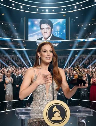 Riley Keough Accepts Grammy for Elvis | TikTok