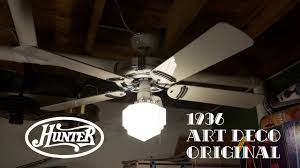 Visit our art deco shell wall lights website; 1996 Hunter 1936 Art Deco Original Youtube
