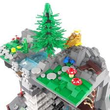 Working Waterfall With Continuous Flowing Water In 2020 Lego Light Brick Waterfall