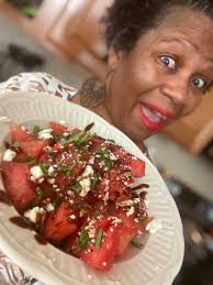 Langostino lettuce cups and watermelon salad recipe