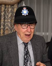 PC Lovell reporting for duty; Space Lectures, Pontefract, UK. 2015. Happy  94th Birthday constable.... 😁