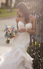 Mermaid Wedding Dress With Layered Horsehair Skirt Stella York Wedding Dresses Wedding Dresses Lace Mermaid Wedding Dress Mermaid Wedding Dress