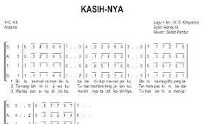 2 3 | 4 4. Smart Partitur Kasih Nya Lagu Pujian Kata Kata Motivasi Lirik Lagu