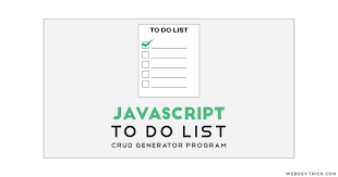 Want To Create A Program For Add Todays Tasks Check Out This Javascript To Do List With Css Task List With Check Javascript Web Development Design To Do List