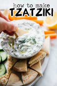 This Healthy And Refreshing Tzatziki Recipe Is A Simple And Classic Greek Sauce A Healthy Sauce Recipe F In 2020 Tzatziki Recipes Healthy Sauce Recipes Healthy Sauces