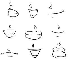 How To Draw Anime Lips Mouths With Manga Drawing Tutorials How To Draw Step By Step Drawing Tutorials Male figure drawing figure drawing reference drawing base art reference poses design reference drawing tips drawing sketches anatomy reference lip drawings. how to draw anime lips mouths with