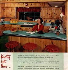 1950s Interior Design And Decorating Style 7 Major Trends Knotty Pine Kitchen Retro Renovation 1950s Decor