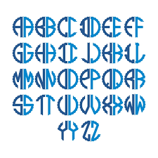 Download Round Modern Monogram Cuttable Font Apex Embroidery Designs Monogram Fonts Alphabets