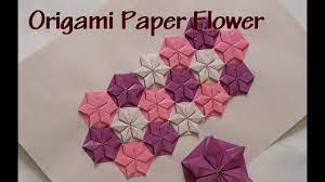 From easy to advanced paper flowers instructions and tutorials for all ages. Origami Paper Flower How To Make Origami Flower Wall Art Youtube