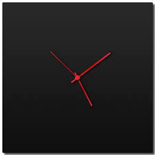 You have just read the article entitled hiasan dinding ruang tamu minimalis modern. Metal Art Studio Blackout Square Clock Large Minimalist Modern Black Metal Clock As0707l