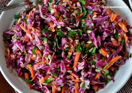 Red Cabbage Coleslaw Garden Fresh Foodie