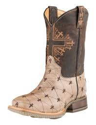 Tin Haul Western Boot Boy Lil Gospel John 3 16 Tan 14 018 0077 0851 Ta